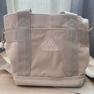 Adidas Light Beige Corduroy Tote